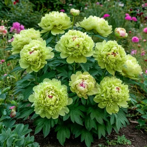 Пион Зеленые Бобы купить по цене от 610р. в интернет-магазине «Посадика» с доставкой почтой в в Ветлугае и по всей России – [изображение №1].