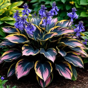 Хоста Пайн Эхо купить по цене от 699р. в интернет-магазине «Посадика» с доставкой почтой в в Ветлугае и по всей России – [изображение №1].